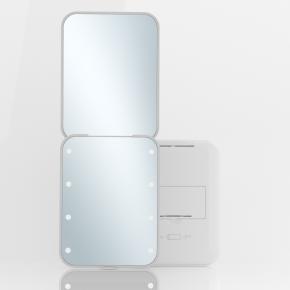 LED Square Compact Mirror